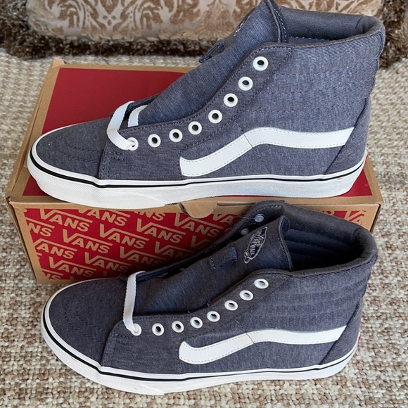Vans Sk8-Hi Jersey Grey/Snow White WMNS - Picture 5 of 16